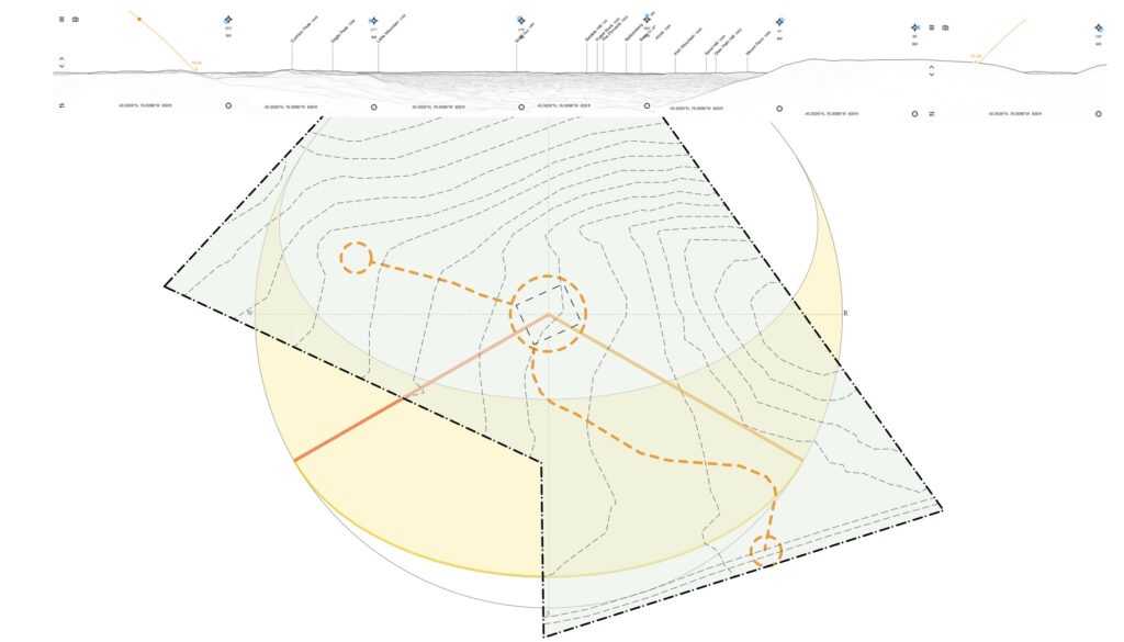 site plan analysis and view study